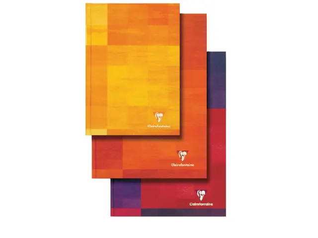 Notitieboek Clairefontaine Matris A4 192blz 90gr lijn assorti