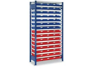 zichtbakkenstelling,grondveld,HxBxD 2000x1060x300mm,60bakken - 1