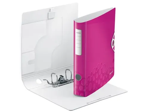 Leitz WOW Ordner Active A4 rug van 50mm, Roze