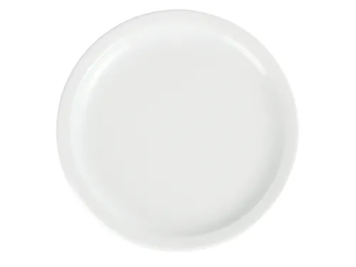Bord Olympia Whiteware Ø23 cm doos 12 stuks wit