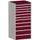 ladekast HxBxD 1600x800x650mm 11laden zware lasten RAL7035 RAL3004