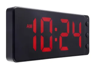 Tafel/wandklok NeXtime Digital Clock Red 27,2x10,8cm - 3