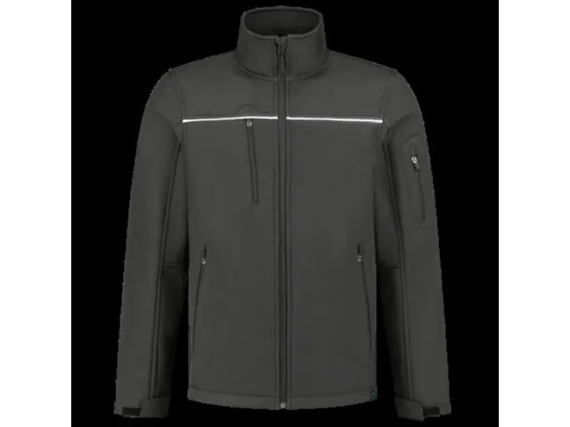 Tricorp 402701 softshell, donkergrijs, maat L, per stuk