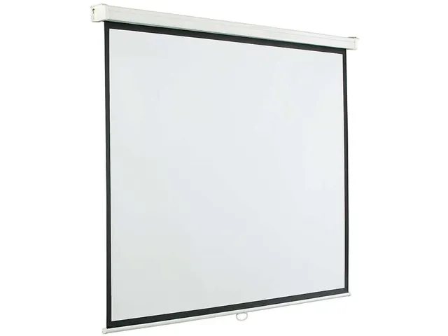 Ecran de projection 290x182cm 16:10 Commande manuelle
