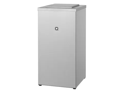 Rvs Afvalbak 30 Liter Met Swingdeksel