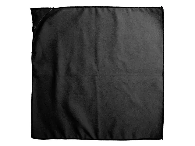 Chiffon magnétique Kangaro pour tableau 30x30cm Noir