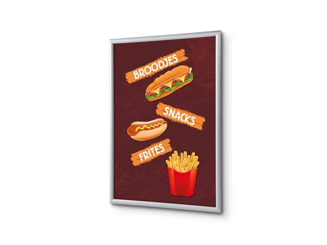 Kliklijst A1 complete set met print "Broodjes Snacks Frites"
