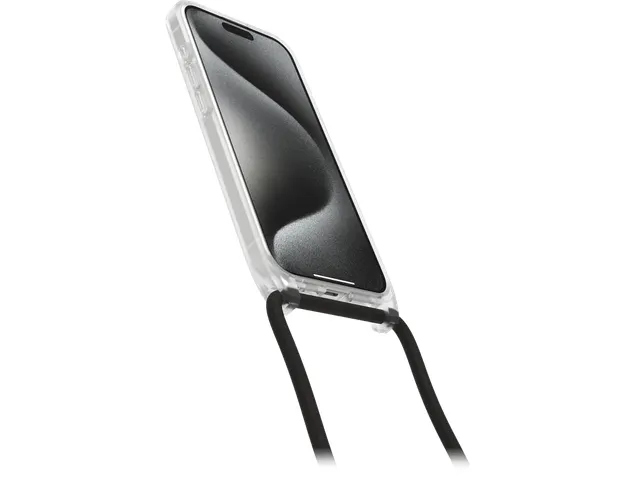 Coque avec cordon OtterBox React MagSafe iPhone 15 Pro Stardust Clear