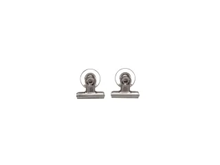 Papierklem MAUL Bulldog met magneet 40mm capaciteit 15mm zilver - 11