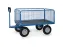 Handtrekwagens 6435l 1000kg 1600x900mm Draadgaas Luchtbanden