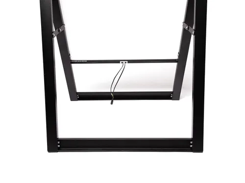 Verlicht Stoepbord LED Slide In A1 Zwart
