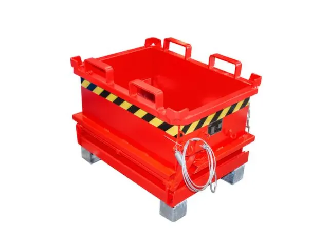 mini-bodemklepcontainer,HxLxB 625x600x800mm,0,13m³,inrijbeugel,staal
