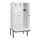 locker met bank,HxBxD 1950x900x815mm,3vak,vak B 300mm,draaigrendel