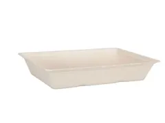Snackbak XL Bagasse Suikerriet A50 doos 8x50st