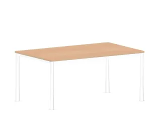 In hoogte verstelbaar bureau,HxBxD 720-840x1600x1000mm,NE-esdoorn - 2