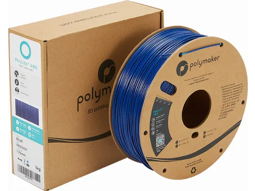 Polymaker PolyLite ABS filament 1,75 mm Blauw 1kg