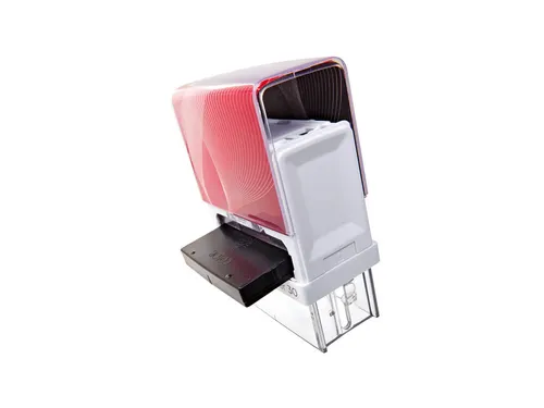 Tekststempel Colop Printer 20 +bon 4regels 38x14mm blauw