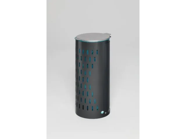 Afvalverzamelaar Antraciet 120 Liter 850x380x440mm Met Deur