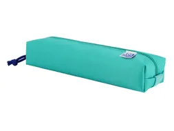 Pennenetui Oxford rechthoek turquoise