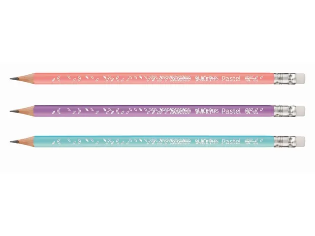 Potlood Maped Black'Peps display à 72 stuks pastel