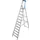 industriële ladder,eenzijdig,12treden m. R13-laag,treden met profiel