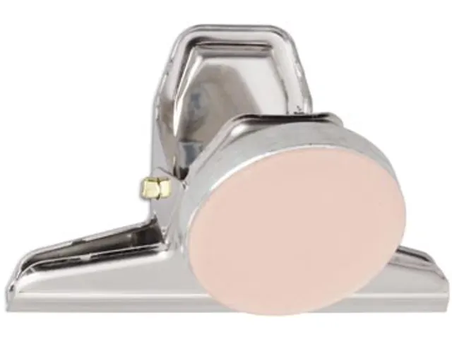 Pince-papier clip Bulldog pro avecaimant, chromé largeur 75mm, 3 pc a