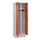locker voor scheiding van kleding,HxBxD 1950x600x500mm,2vak