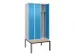 locker voor scheiding van kleding,HxBxD 2120x900x815mm,3vak