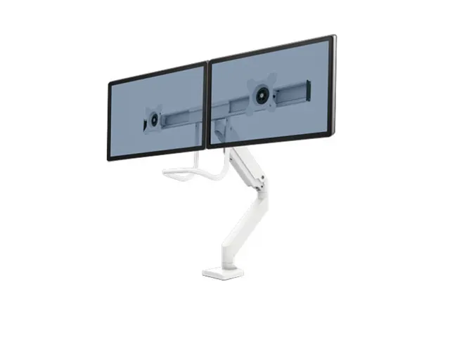 Monitorarm Fellowes Eppa voor 2 Schermen Crossbar wit