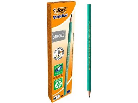 Potlood Bic Evolution ecolutions 650 zeshoekig HB