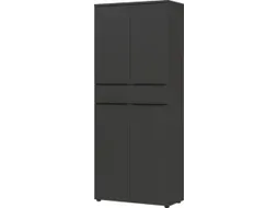 dossierkast,HxBxD 1970x810x400mm,4xhouten vloer,4ordnerhoogte