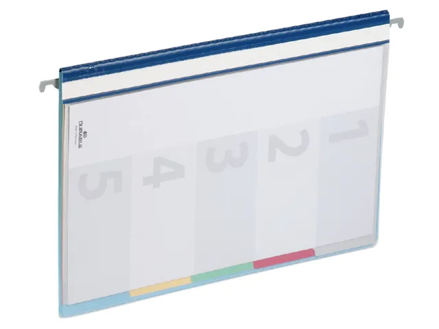 Organisatiemap Durable Divisoflex A4 blauw