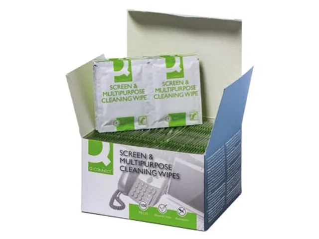 Lingettes De Nettoyage, Usage Multifonctionnel, Boîte De 100 Sachets