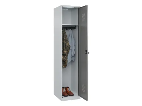 locker,HxBxD 1850x400x500mm,1vak,vak B 400mm,draaigrendel