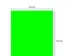 Etiquette Rillprint 210x297mm vert fluo 100 étiquettes