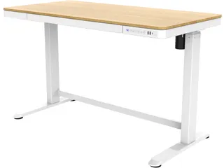 Zit-Sta Werkplek 120cm Whitewash eiken Elektrisch Verstelbaar - 2