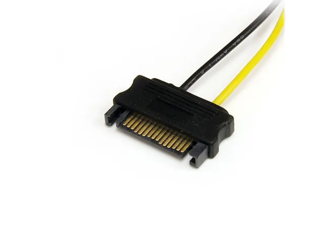 15cm SATA Voeding naar 6-pins PCI Express Videokaart Voeding Verloopka