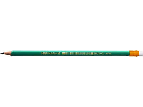 Potlood Bic Evolution ecolutions 655 zeshoekig HB met gumtop
