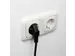 Câble alimentation ACT Schuko CEE 7/7 Mâle (coudé) C13 IEC 60320 No