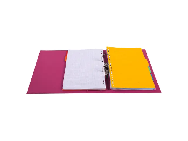 Classeur à levier PVC A4 dos de 70mm. - Couleurs assorties