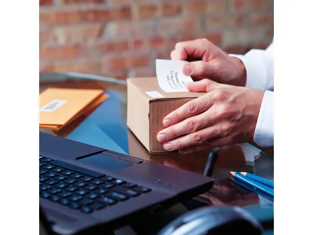 Etiket Dymo LabelWriter naamkaart 54x101mm 6 rollen á 220 stuks wit