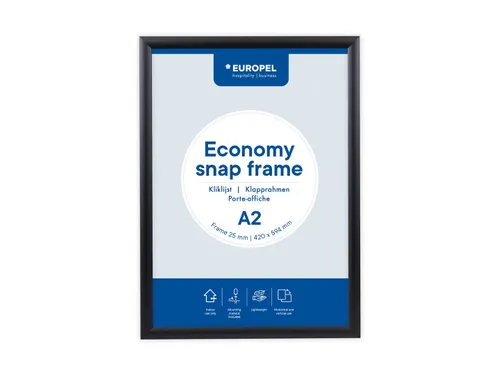 Kliklijst Europel Economy A2 25Mm Zwart