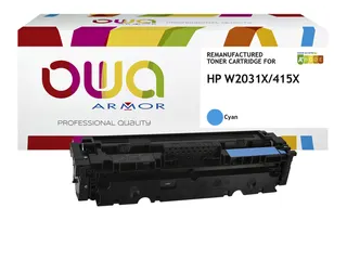 Tonercartridge OWA alternatief tbv HP W2031X blauw - 1