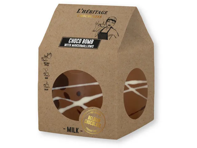 L'Héritage Chocolates Choco Bomb met marshmellows