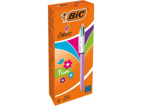 Colours Fun 4-kleurenbalpen pastel lichaam pastelroze