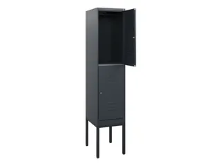 dubbeldekse locker,HxBxD 1950x400x500mm,1x2vak.,vak B 400mm - 2