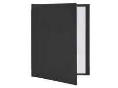 Menukaart Securit Signature A5 zwart