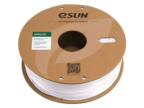 eSUN 3D printer Filament eABS+HS High Speed 1,75mm Koud Wit 1kg