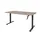 Slinger Bureau Zit-sta Zwart Poot 160x80cm Blad Robson Eiken