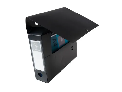 Klasseerdoos PP opaa k rug 80mm zwart